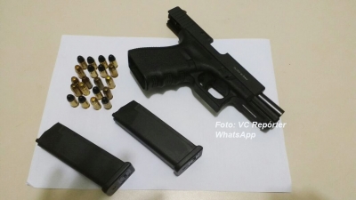 Empresário mariliense é preso com pistola