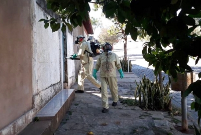 Nebulização contra o mosquito da dengue é realizada em Garça