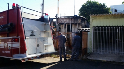 Incêndio é registrado na zona leste de Marília