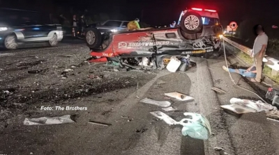Identificadas as duas vítimas fatais do grave acidente na SP-333, próximo a Marília