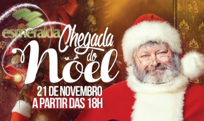 Esmeralda Shopping: Papai Noel chega às 18h