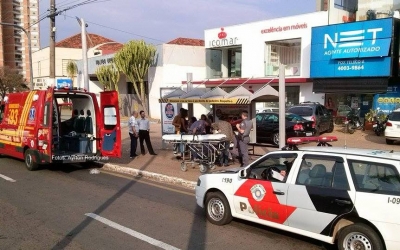 Atropelamento é registrado no centro de Marília