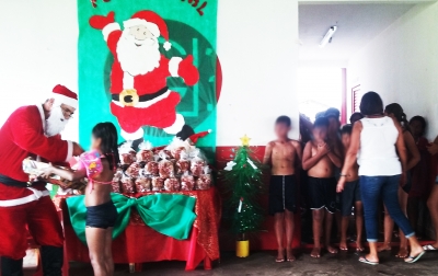 Casa do Pequeno Cidadão promove confraternização