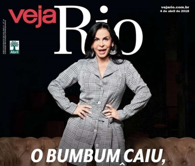 Gretchen se revolta com matéria de capa em revista