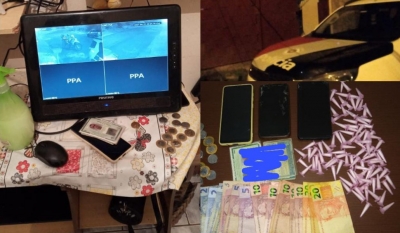 Acusado de tráfico de drogas tinha até sistema de segurança em residência 