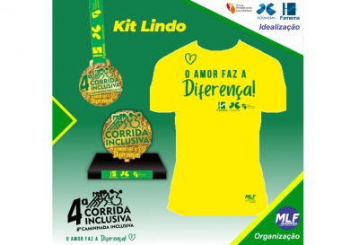 Encerram nesta quinta-feira as inscrições para a 4ª Corrida Inclusiva