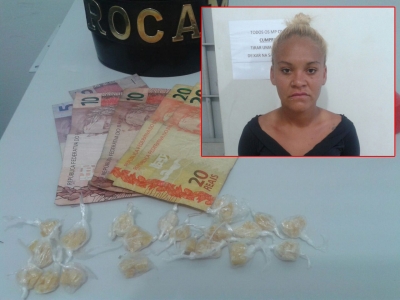 ROCAM surpreende traficante na zona sul