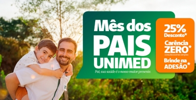 Celebre o dia dos pais com a Unimed Marília e aproveite os benefícios 