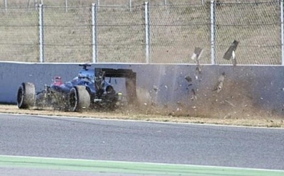 Fernando Alonso sofre grave acidente