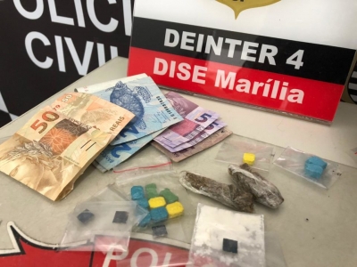 Dise prende quadrilha que vendia drogas sintéticas em Marília