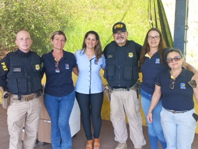  PRF e Endurb fazem campanha de orientação e combate à violência contra mulher 