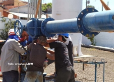 Bomba queima e pára poço            profundo na zona Norte