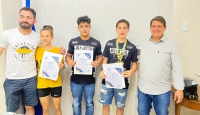 Jovem veracruzense fica com a medalha de bronze no Campeonato Brasileiro de Jiu Jitsu