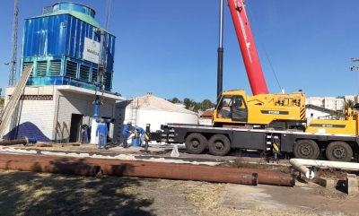Bomba queima e prejudica abastecimento da zona norte
