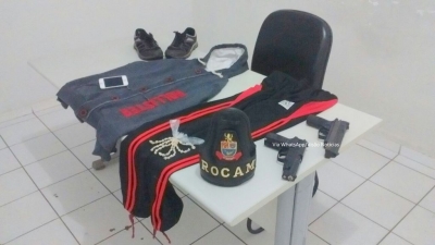 Autor de assalto é preso pela PM com drogas