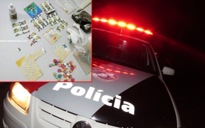 Polícia Militar prende mais um condenado por vender drogas em "festa de ricos"
