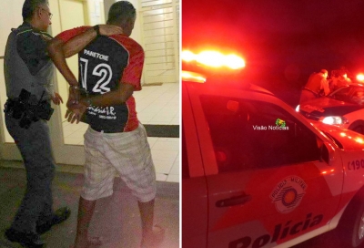 Homem é preso após ameaçar e agredir afilhada