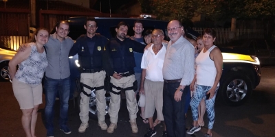 PRF encontra e resgata idoso de 90 anos que estava desaparecido