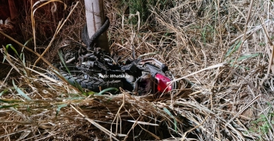 Motorista mata motociclista, abandona carro e foge, na região