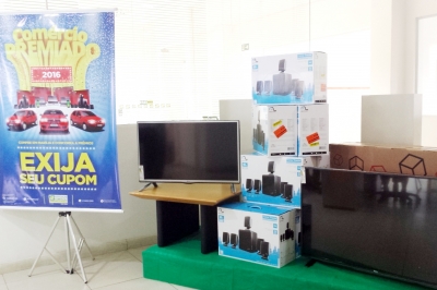 Comércio premiado: sorteios em abril