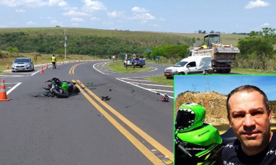 Empresário mariliense morre em acidente de moto na SP-333