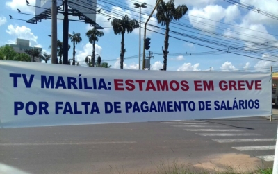 TV Marília anuncia pagamento de salários atrasados e fim da greve