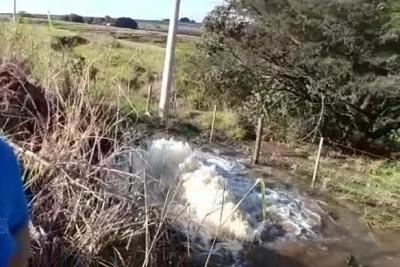 Adutora do rio do Peixe rompe e afeta abastecimento de água em Marília  