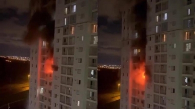 Mulher confessa que matou filha asfixiada antes de atear fogo no apartamento