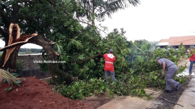 Tempestade causa vários estragos em Marília. Veja fotos e imagens