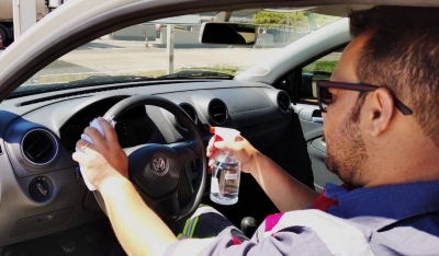 Concessionária reforça ações de prevenção contra o coronavírus  na BR-153