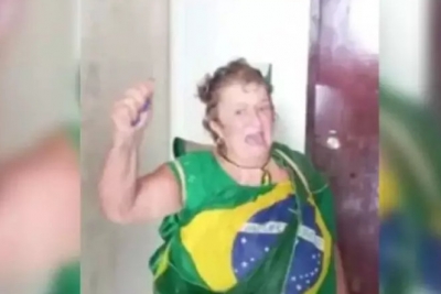 Idosa filmada dentro do Planalto, é presa em operação contra envolvidos em ataque