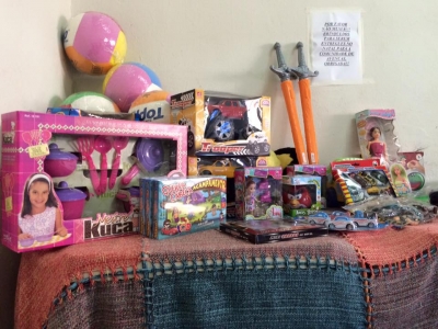 Telecentro realiza campanha de Natal