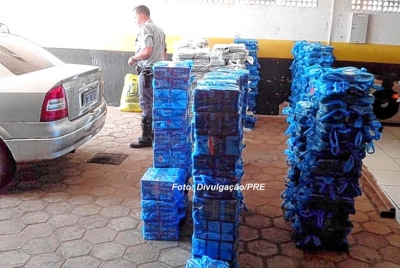 Polícia apreende mais de 72 mil isqueiros