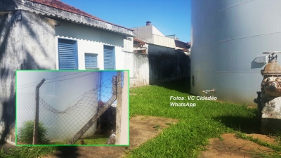 Moradores denunciam: abandono de reservatório do DAEM atrai criminosos
