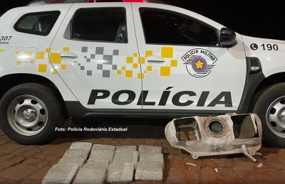 Polícia Rodoviária apreende carga de skunk e prende dois jovens