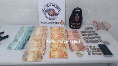 Trabalho no tráfico: estudante é preso ao entregar drogas