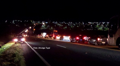 Pedestre morre atropelado na SP-294, em Marília