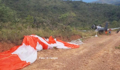 Avião tem pane e cai com bebê de três dias
