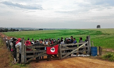 MST ocupa fazendas. Uma delas próximo a Marília