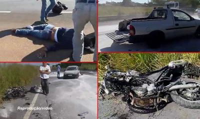 Motociclista vítima de acidente na SP-294 morre no HC
