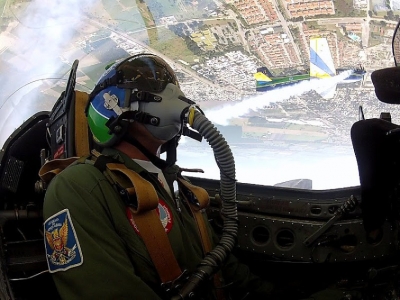 Guinness entrega certificado para a Esquadrilha 