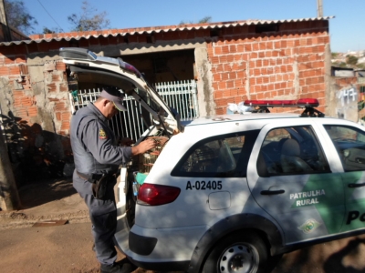 Polícia resgata pássaros na zona sul de Marília