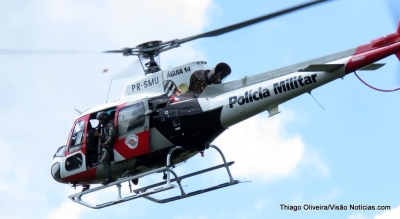 Águia faz mapeamento de "áreas de segurança"