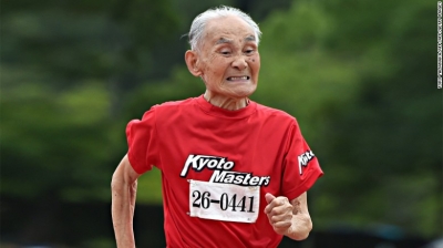 Idoso de 105 anos bate novo recorde mundial