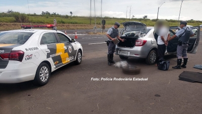 Mais droga é apreendida na região. Agora em Garça, pela Polícia Rodoviária Estadual