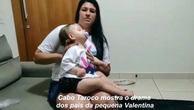 Vamos ajudar a Valentina? Campanha mobiliza as redes sociais