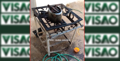 Panela de pressão explode em Lins e fere dona de casa