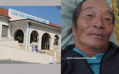 Lar São Vicente tenta achar família de homem idoso e doente