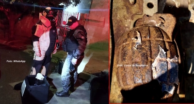 GATE é mobilizado para detonar granada achada em Marília 