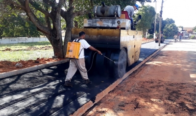 Prefeitura inicia pavimentação da pista de cooper do distrito de Padre Nóbrega
